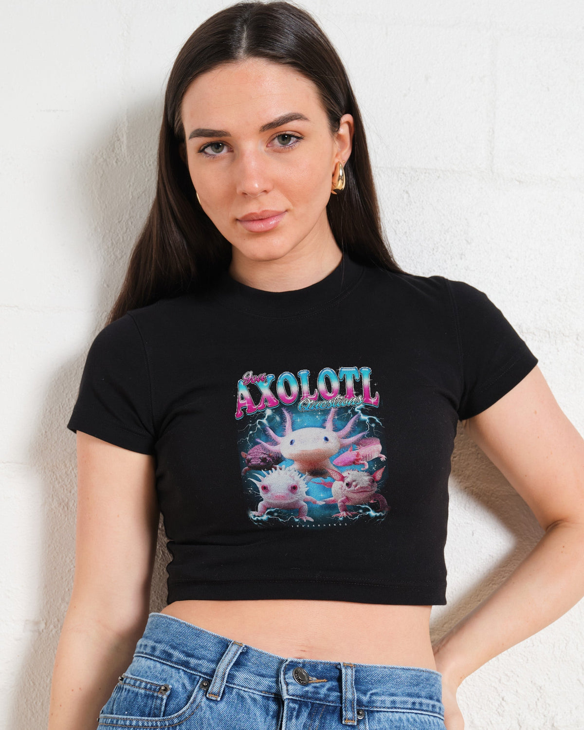 You Axolotl Questions Baby Tee product image 2