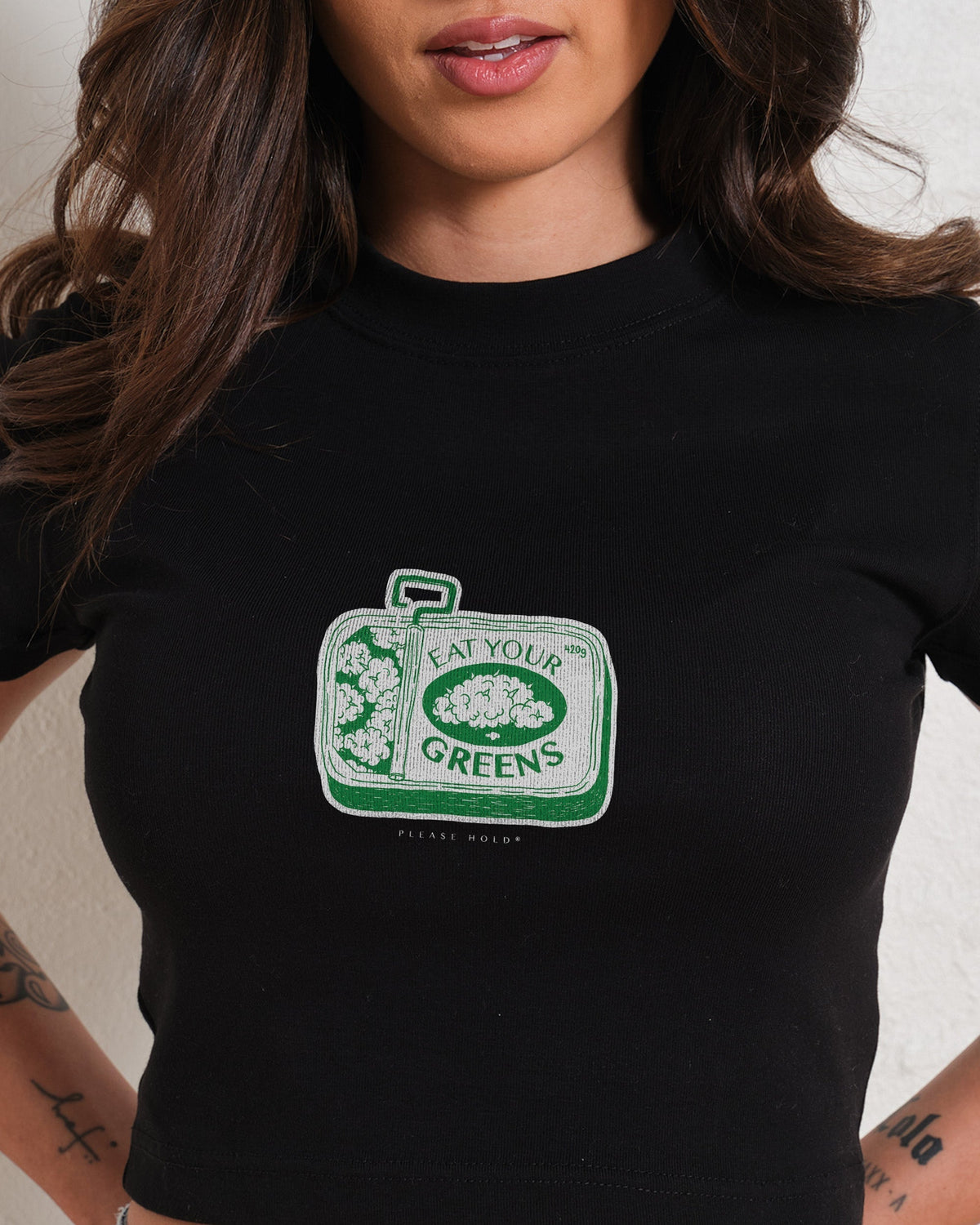 Eat Your Greens Baby Tee product image 5
