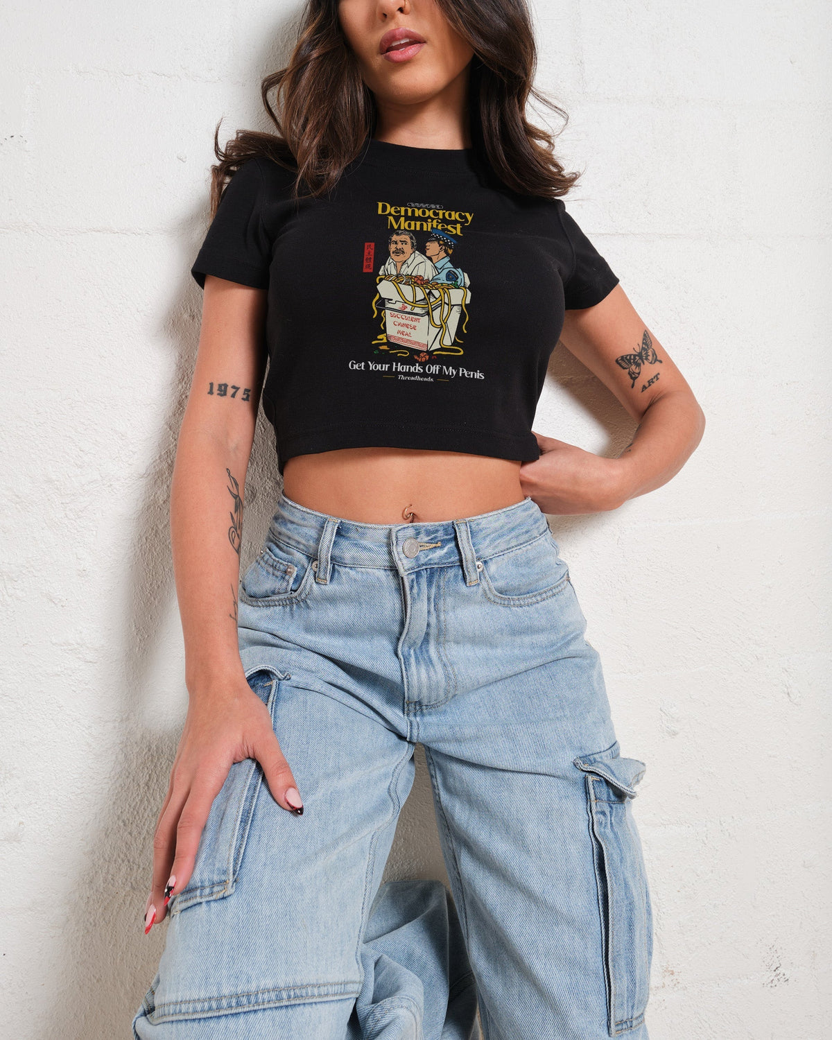 Democracy Manifest Volume II Baby Tee product image 2