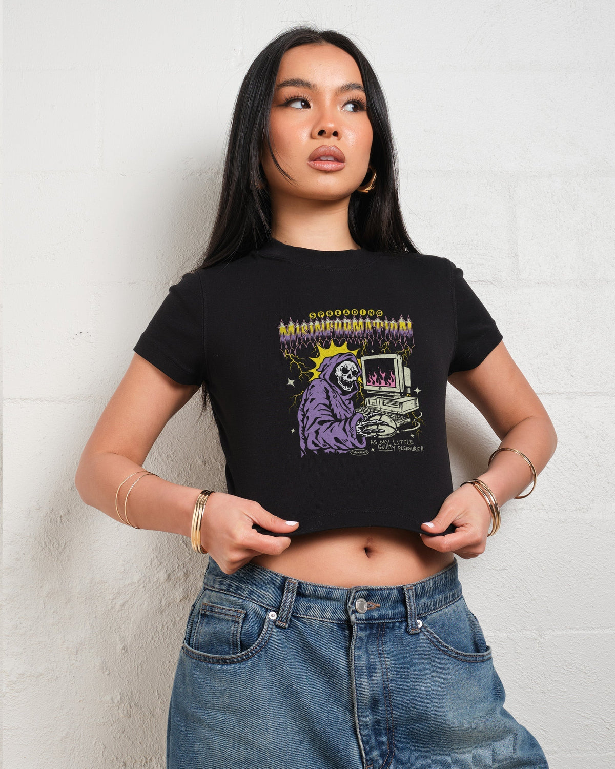 Spreading Misinformation Baby Tee product image 1