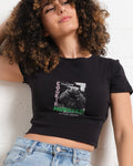 Cookie Monster Calling Baby Tee product image 1