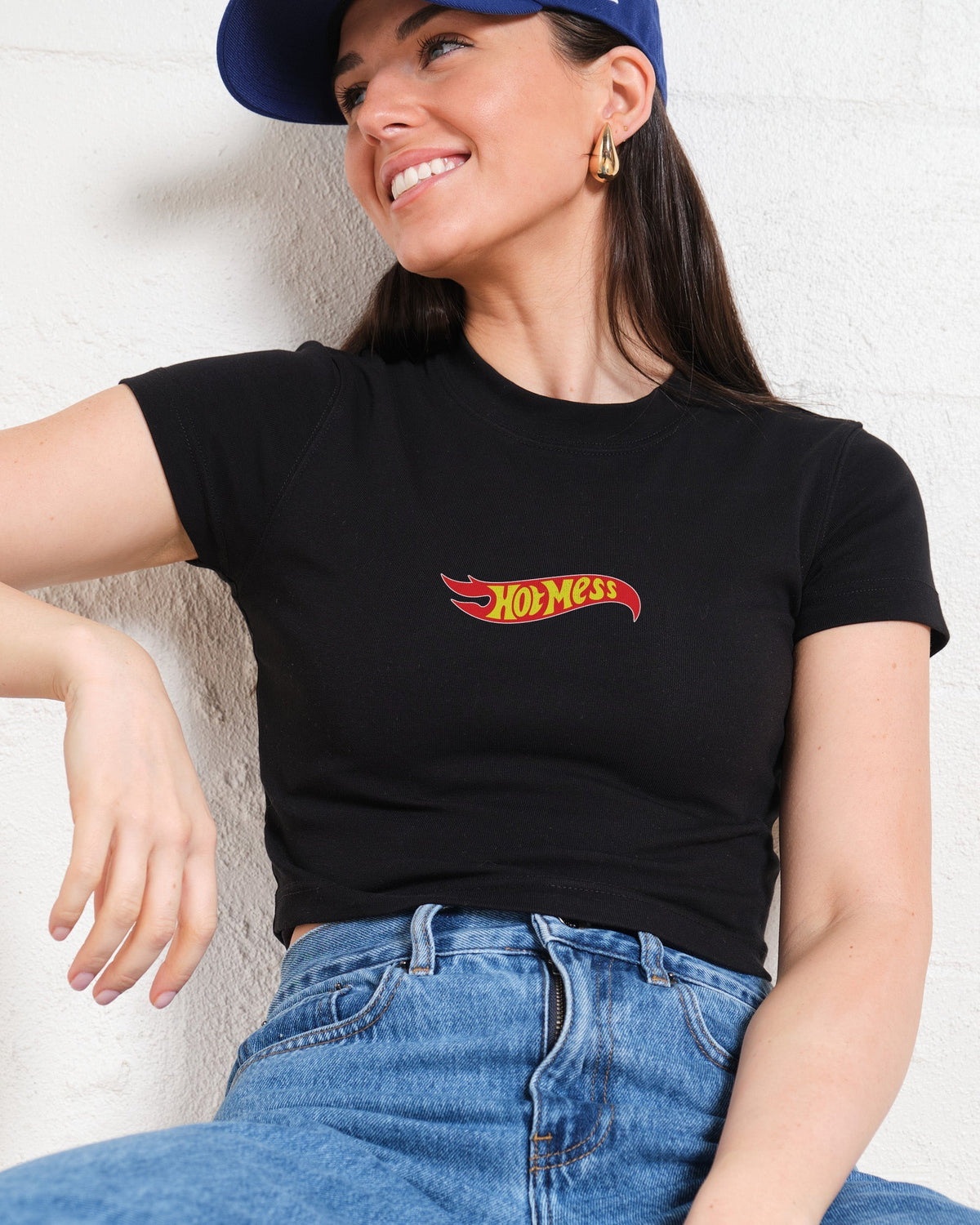 Hot Mess Baby Tee product image 1