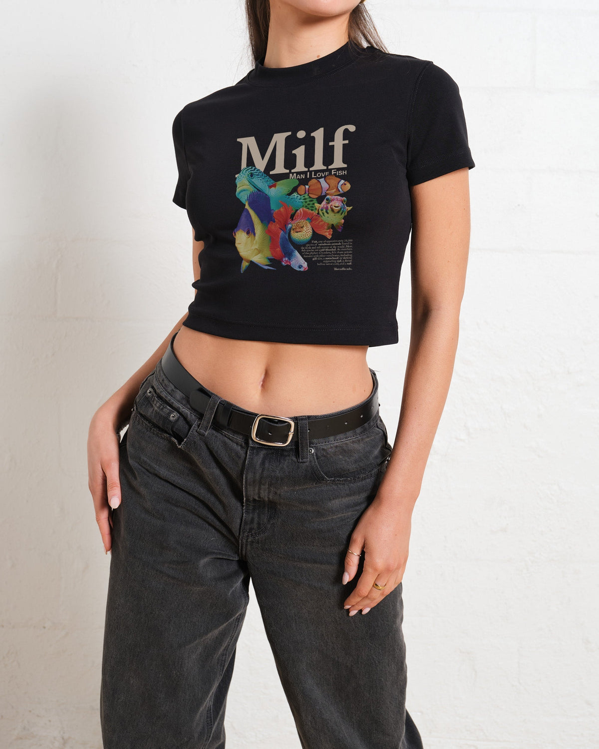 Man I Love Fish Baby Tee product image 2
