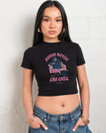 Horror Movies and Chill Baby Tee product image 1