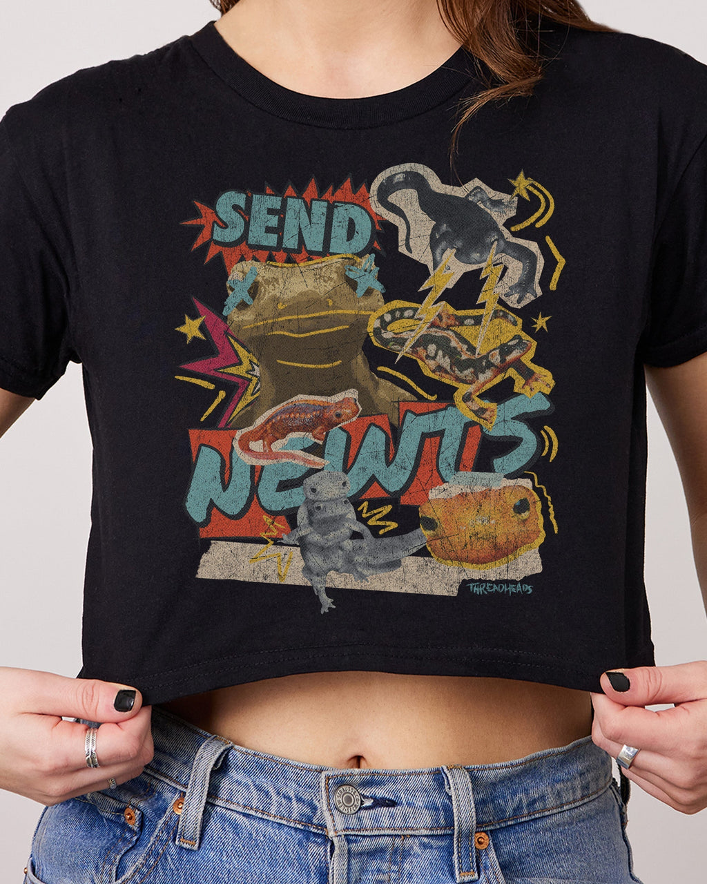 Send Newts Crop Tee product image 1