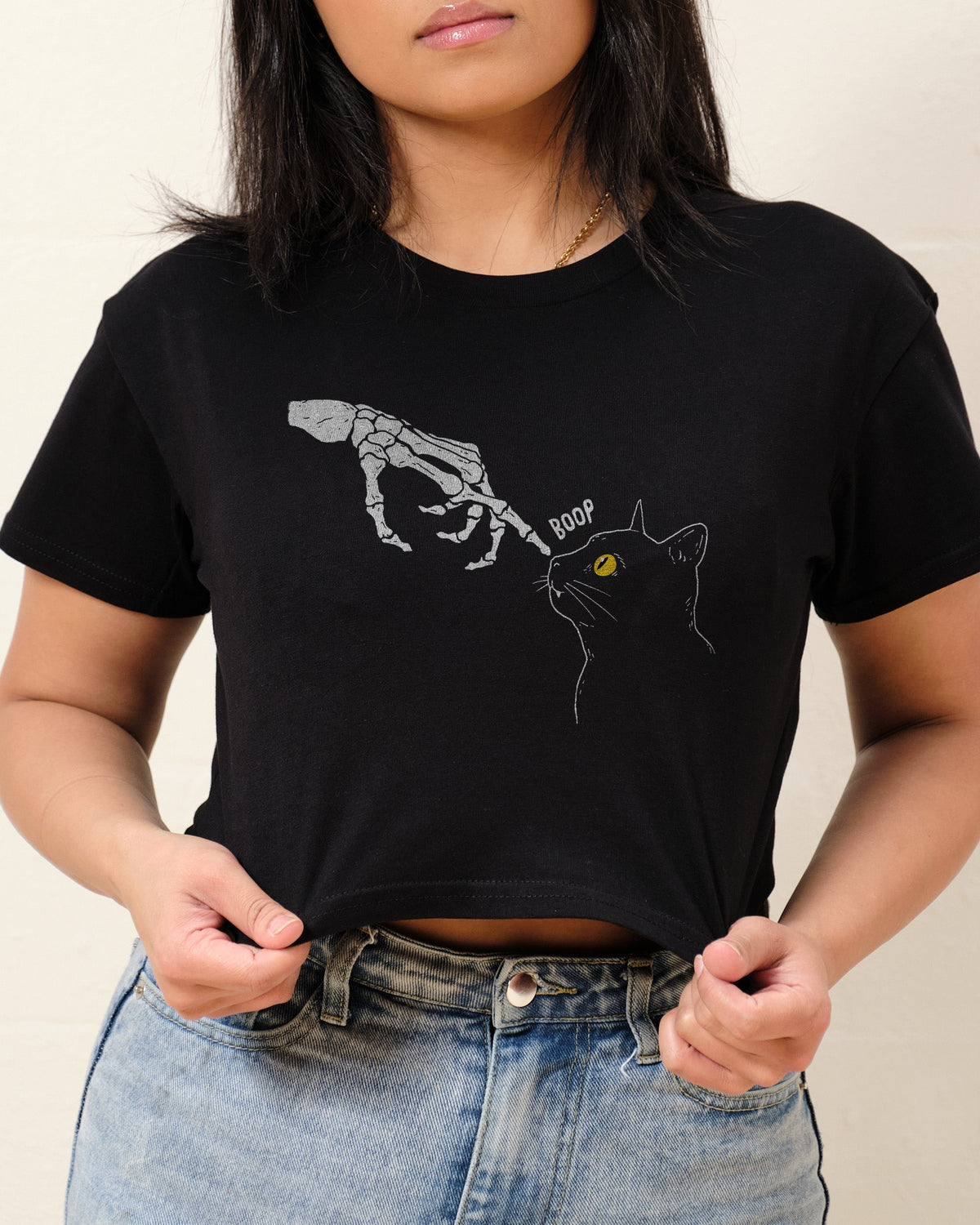 Spooky Boop Crop Tee product image 1