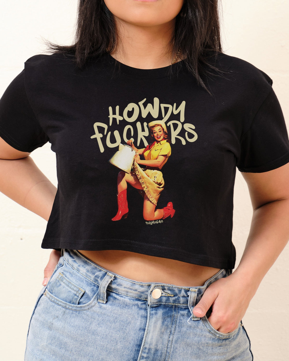 Howdy F*ckers Crop Tee product image 2
