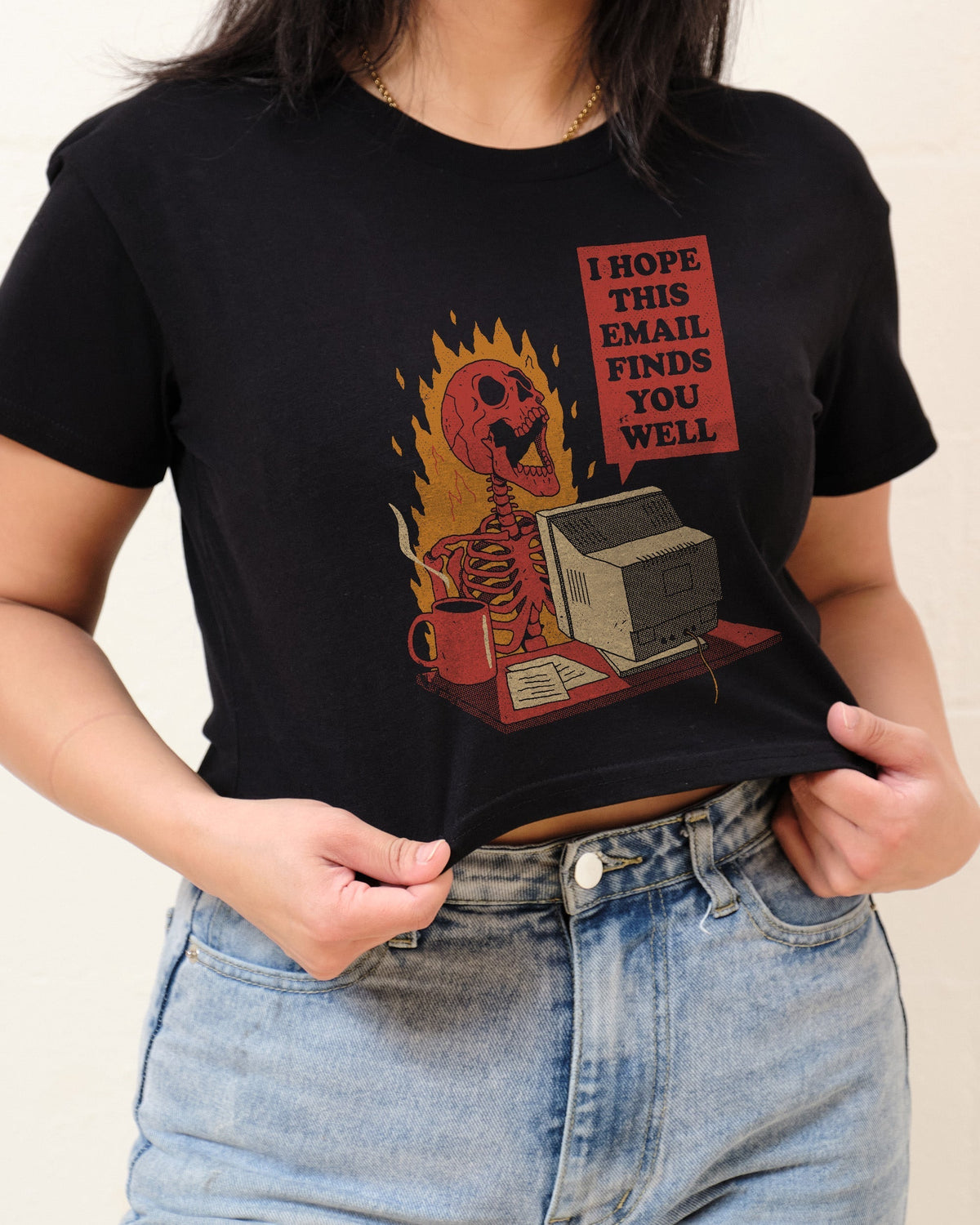 You Got Mail Crop Tee product image 2