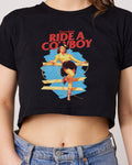 Save a Horse, Ride a Cowboy Crop Tee product image 1