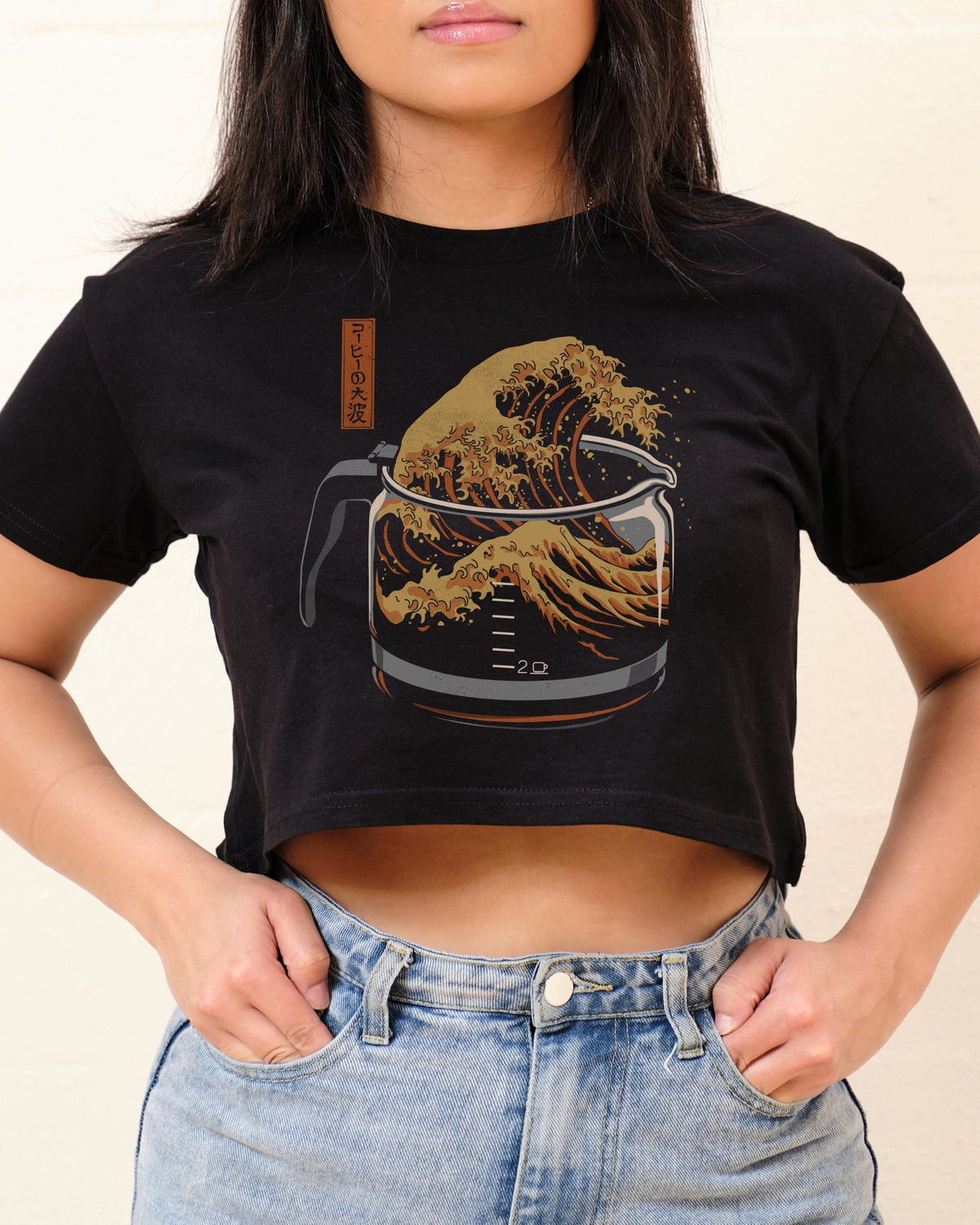 The Great Wave of Coffee Crop Tee product image 1