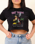 Not Today Satan Crop Tee product image 1