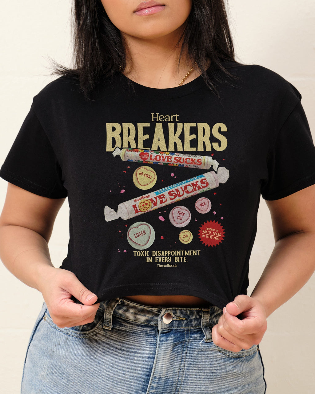 Heart Breakers Crop Tee product image 2