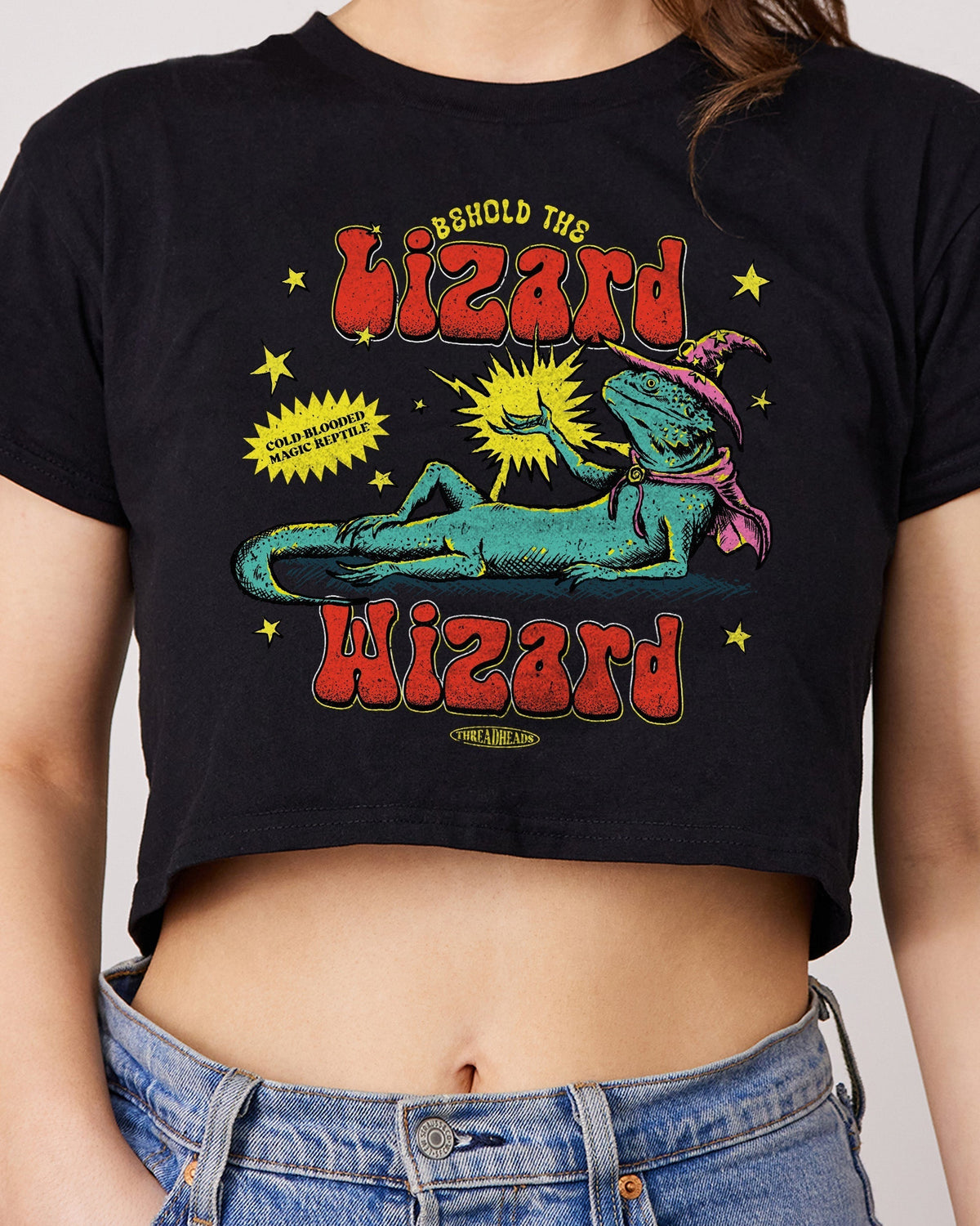 Lizard Wizard Crop Tee product image 3