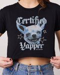 Certified Yapper Crop Tee product image 1