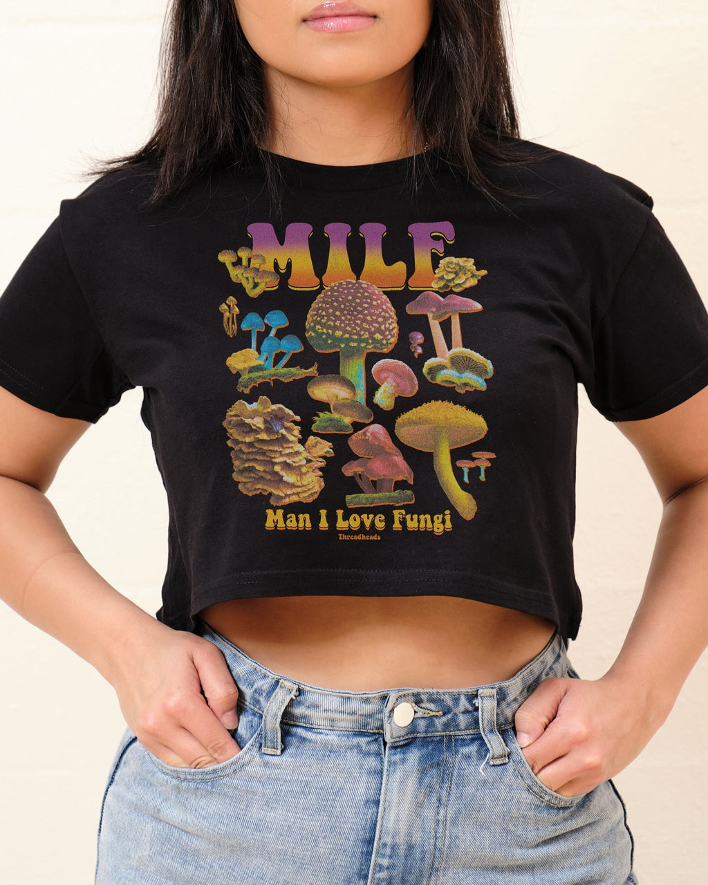 MILF Fungi Crop Tee product image 1