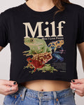 Man I Love Frogs Crop Tee product image 1