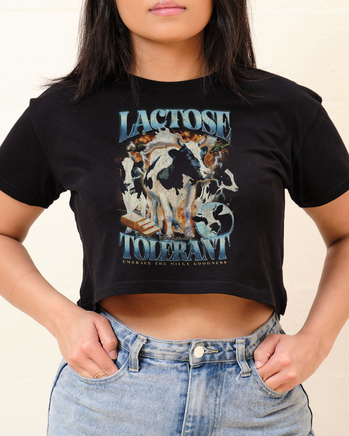 Lactose Tolerant Crop Tee product image 1