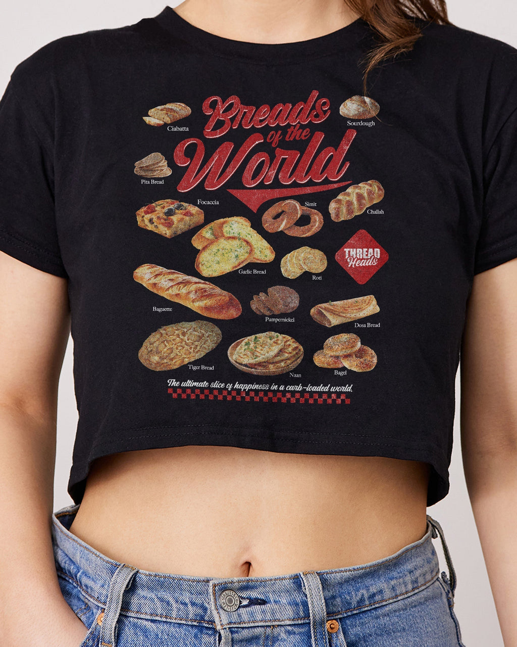 Breads of the World Crop Tee product image 1