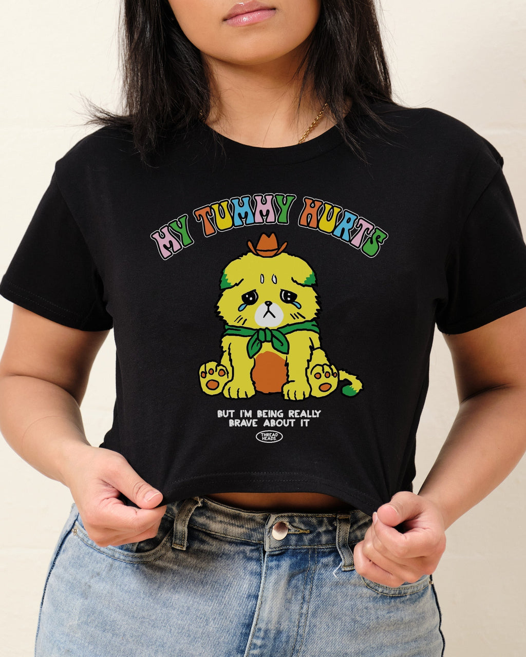My Tummy Hurts Crop Tee product image 1