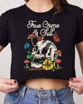 True Crime and Chill Crop Tee product image 1