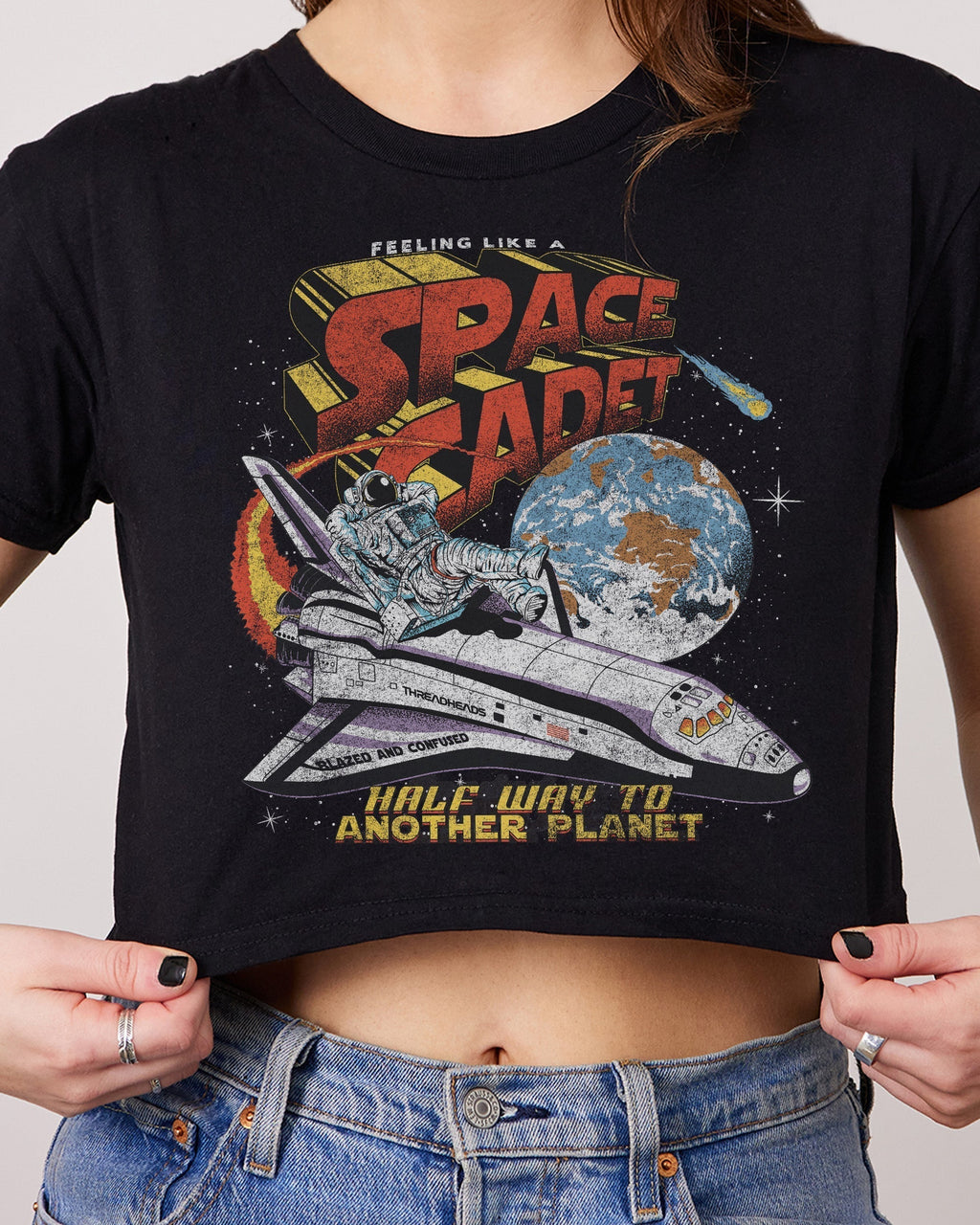 Space Cadet Crop Tee product image 1