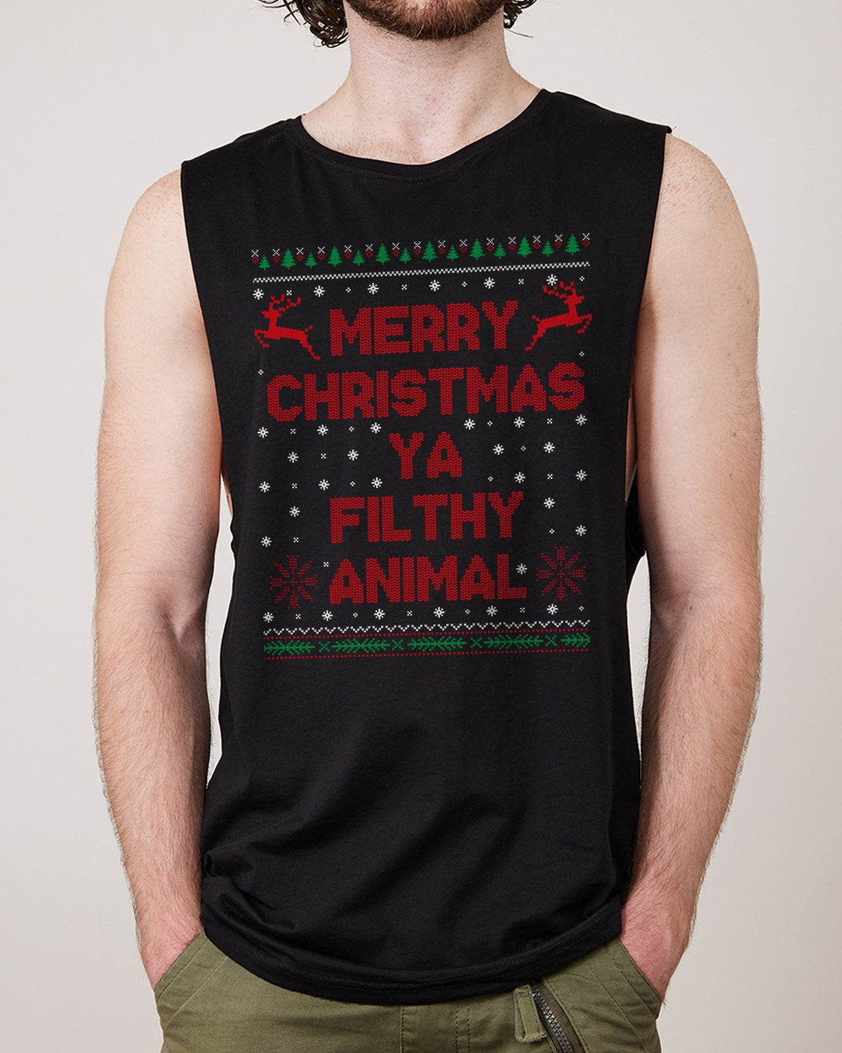 Merry Christmas Ya Filthy Animals Tank