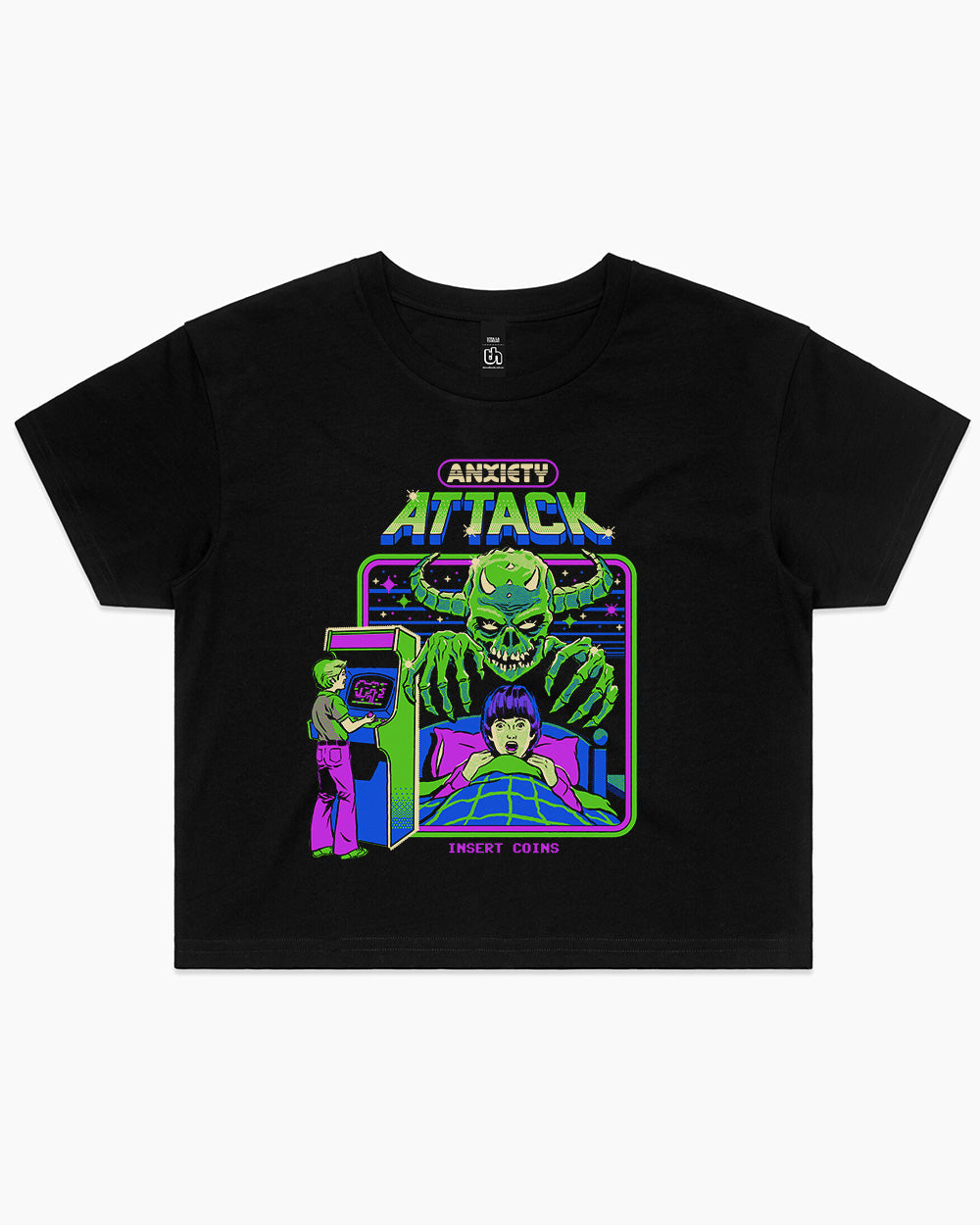Anxiety Attack Crop Tee product image 2