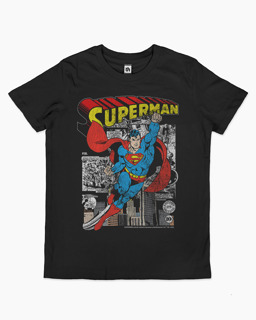 Superman Comic Panel Kids T-Shirt product image 1