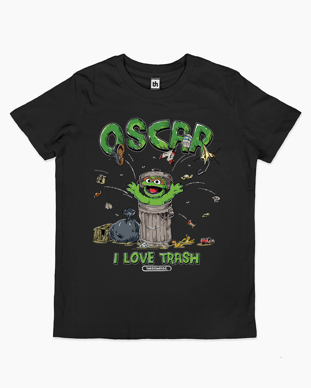 Oscar I Love Trash Kids T-Shirt product image 3