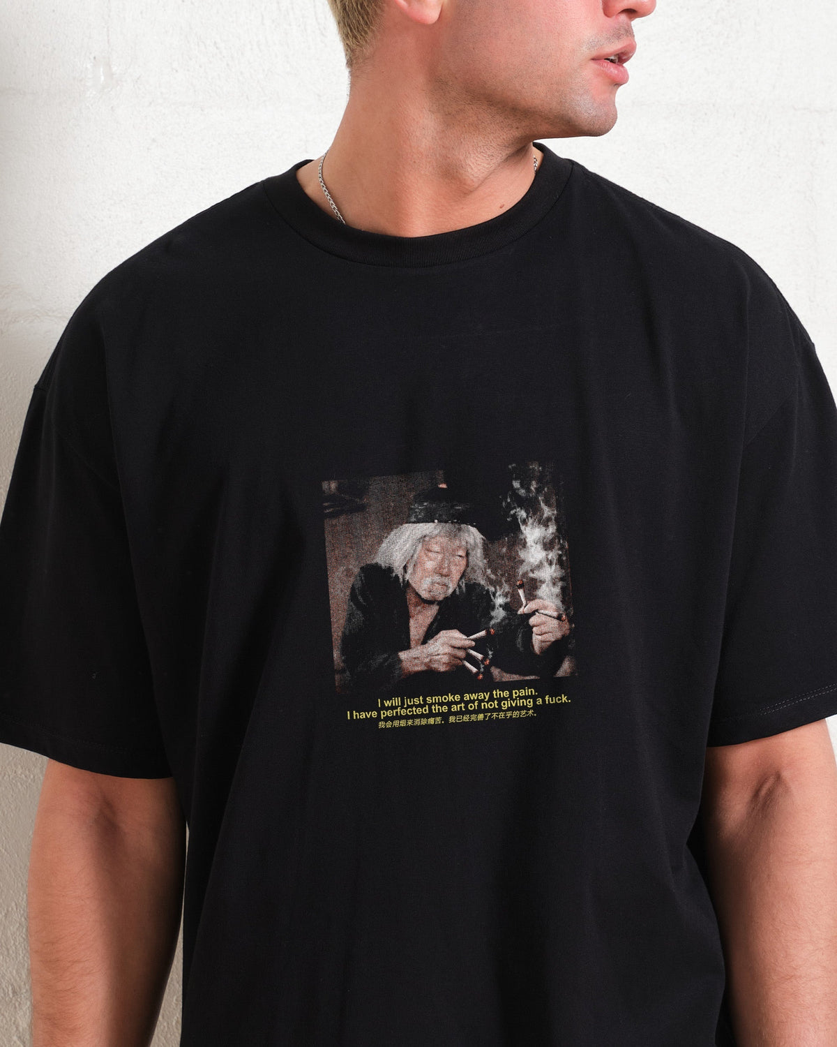 Smoke The Pain Away Oversized Tee product image 4