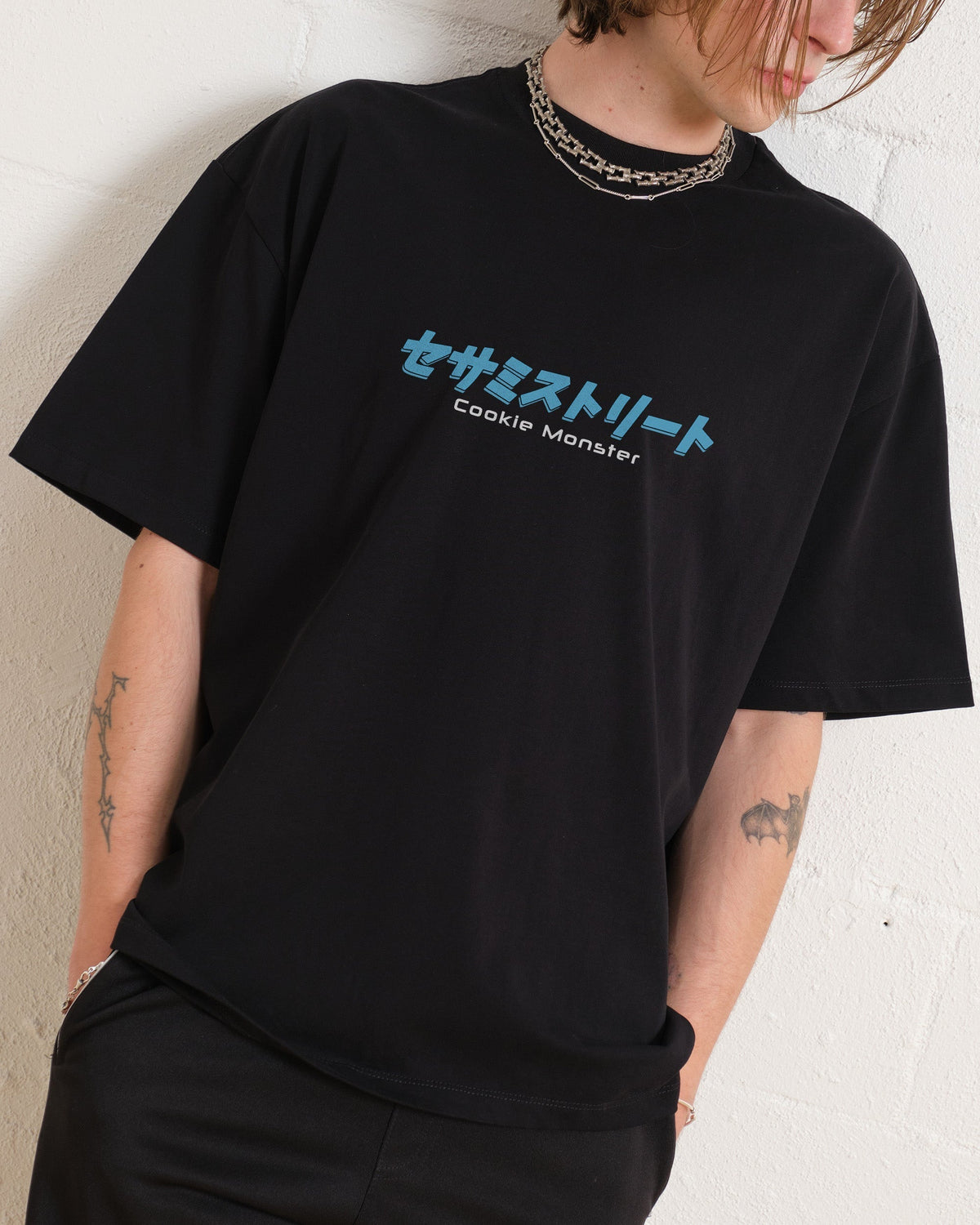 Cookie Kaiju Front and Back Oversized Tee product image 2