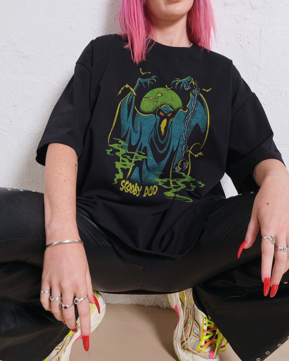 Scooby-Doo Green Ghost Oversized Tee product image 2