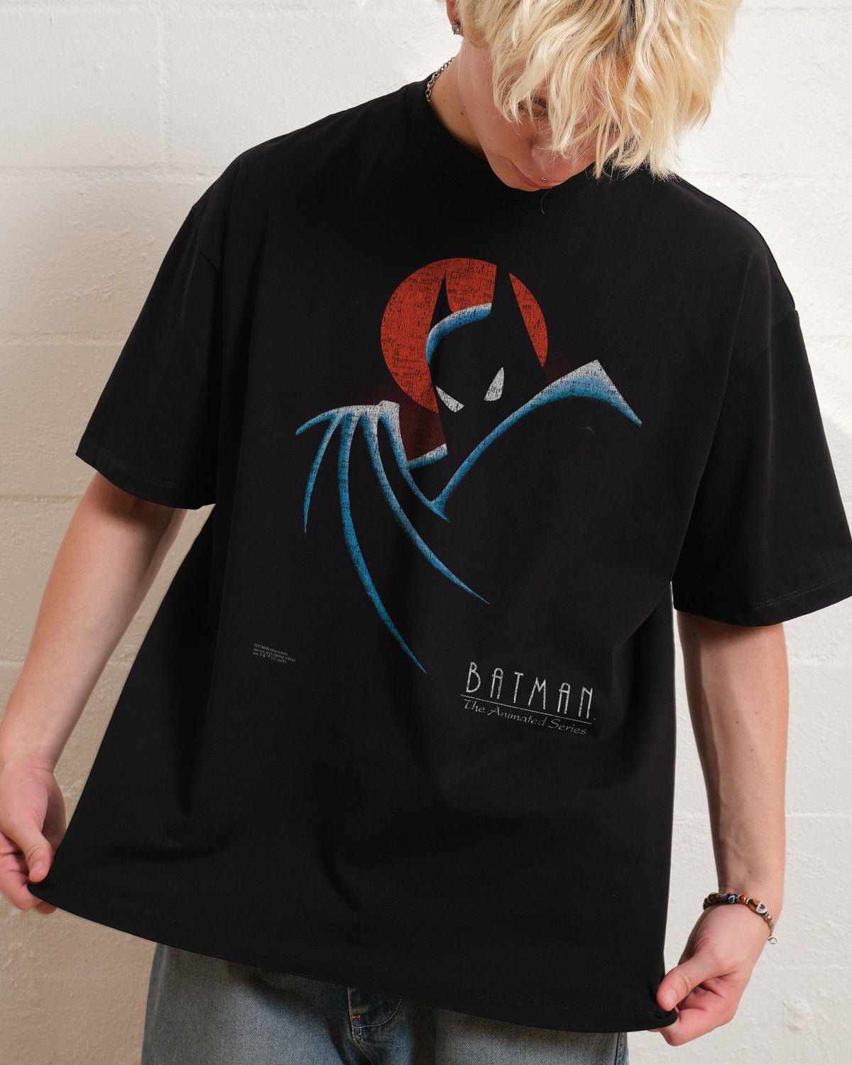 Batman The Animated Series Logo Oversized Tee product image 1