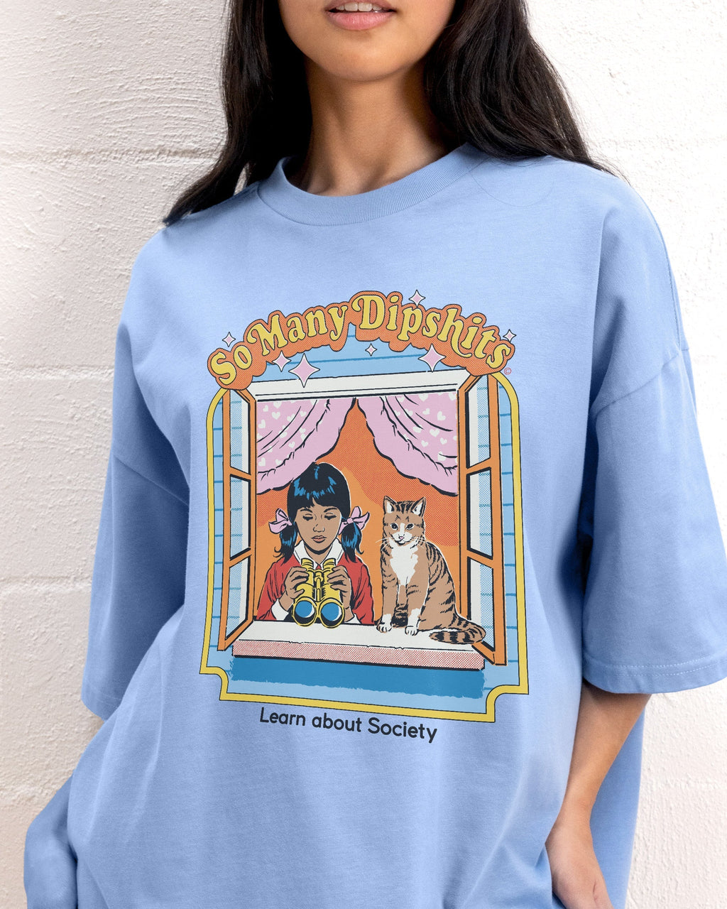 So Many Dipshits Oversized Tee product image 4