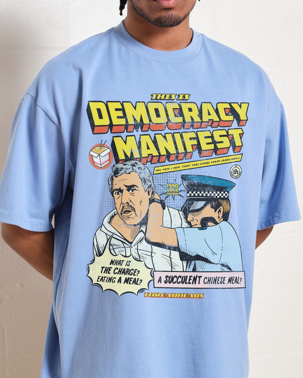 This is Democracy Manifest Oversized Tee product image 4