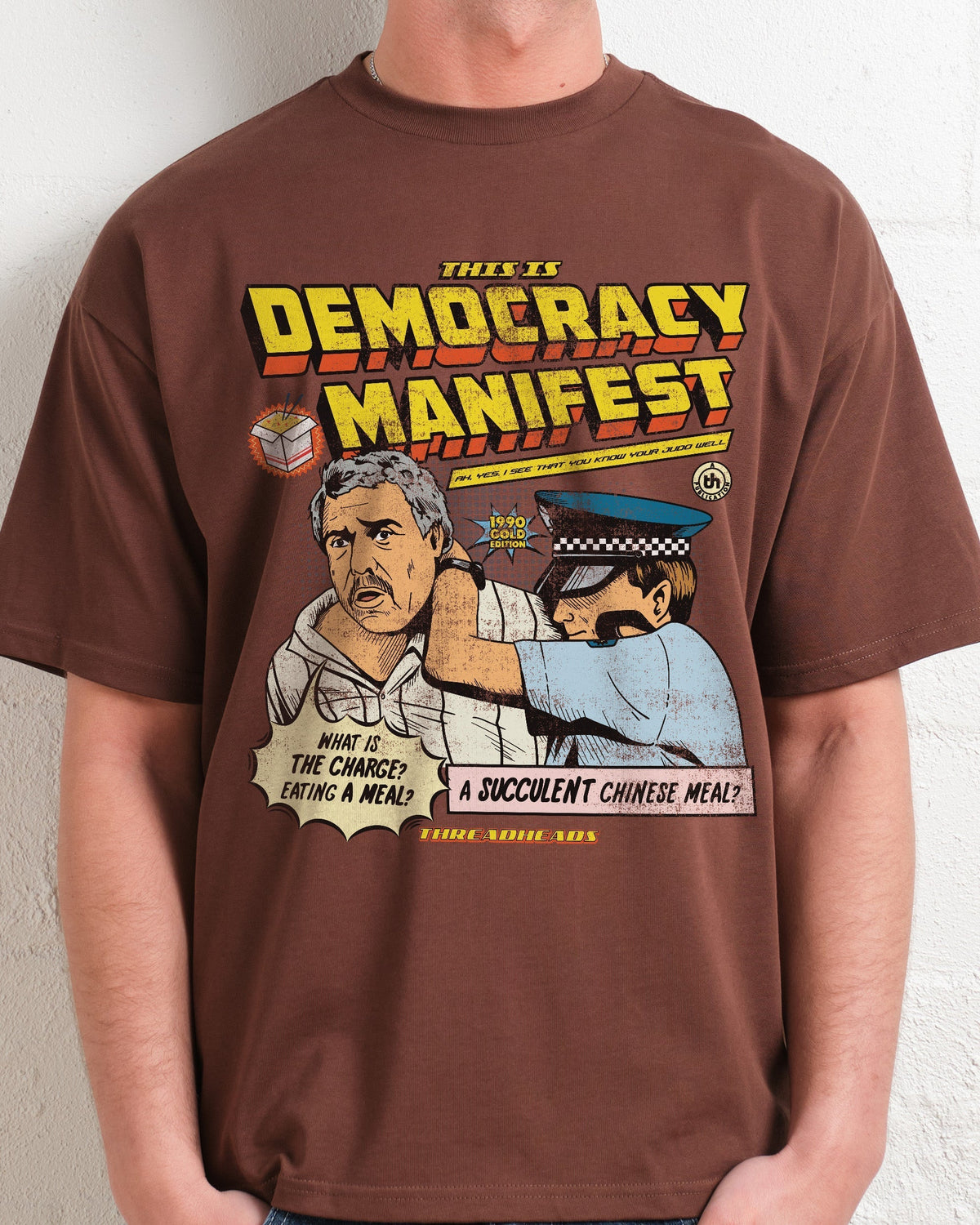 This is Democracy Manifest Oversized Tee product image 5