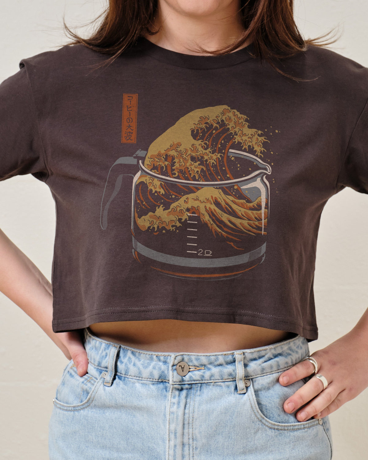 The Great Wave of Coffee Crop Tee product image 4