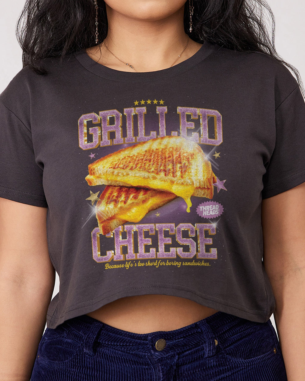 Grilled Cheese Crop Tee product image 2