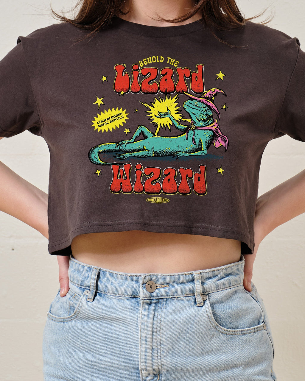 Lizard Wizard Crop Tee product image 1