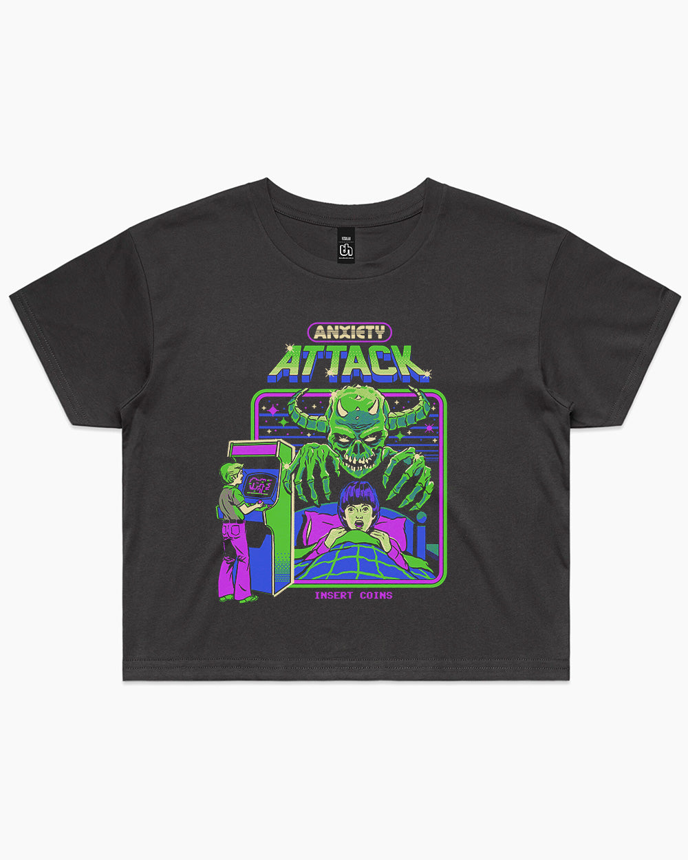 Anxiety Attack Crop Tee product image 1