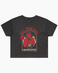 Sell Your Soul No Refunds Crop Tee product image 1