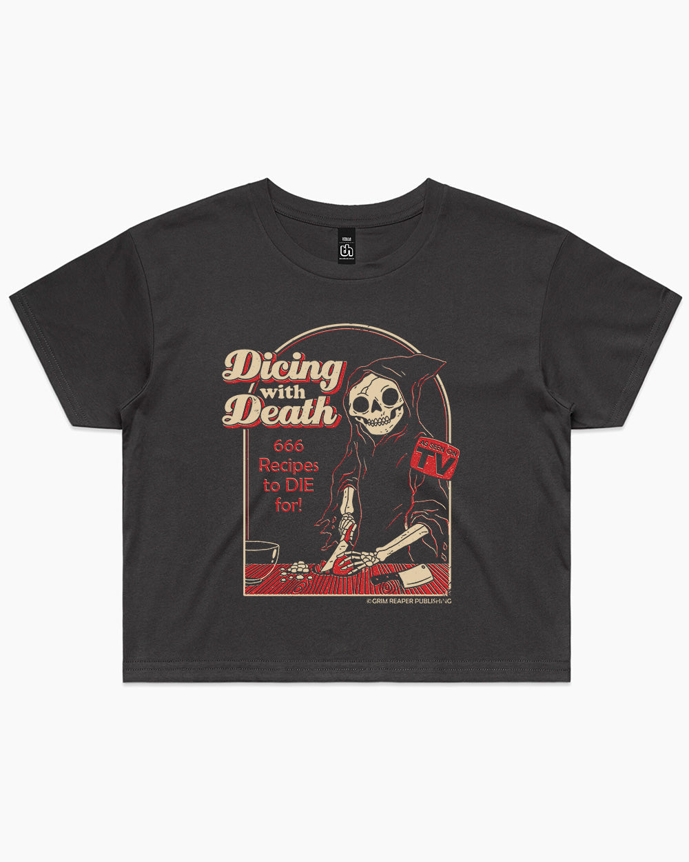 Dicing With Death Crop Tee product image 2