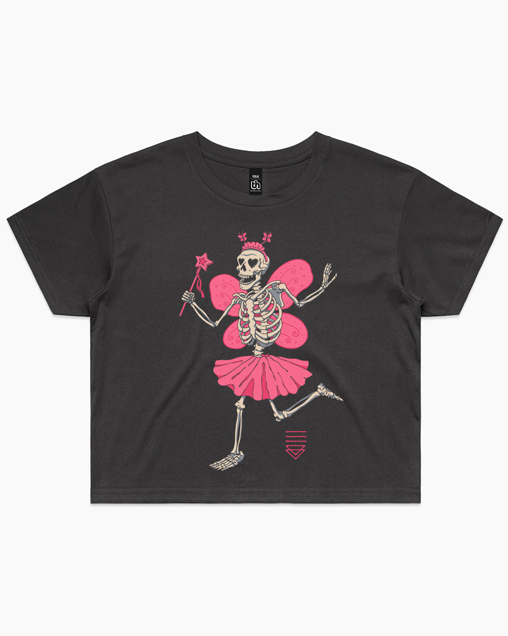 Fairy Skull Lover Crop Tee product image 2