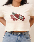 Fair Shake of the Sauce Bottle Crop Tee product image 1