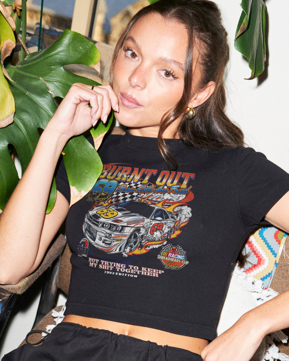 Burnt Out Baby Tee product image 2