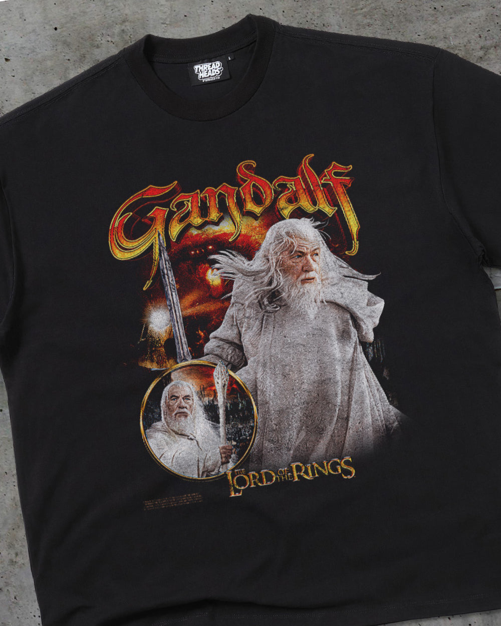 Gandalf the White Oversized Tee product image 2