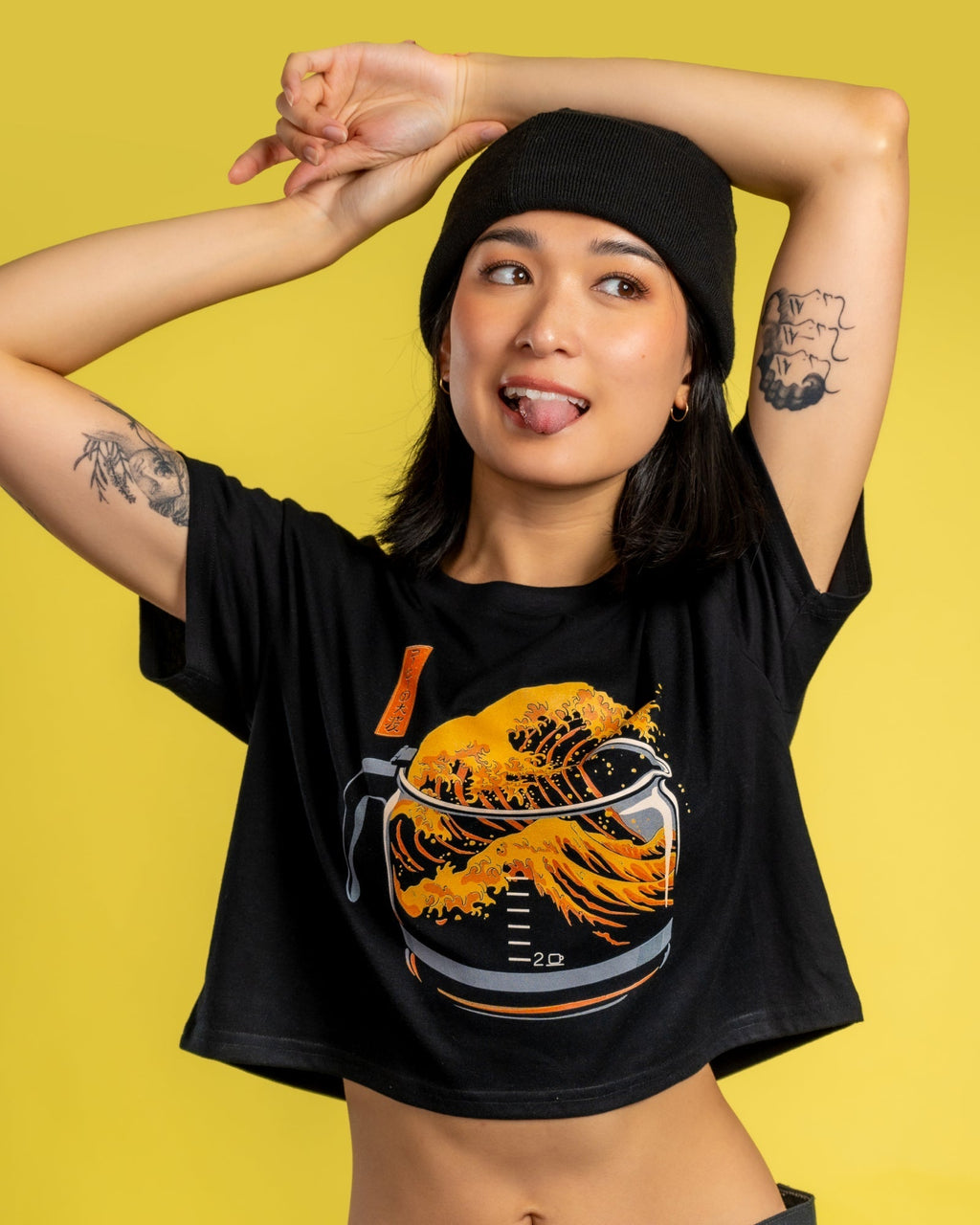 The Great Wave of Coffee Crop Tee product image 3