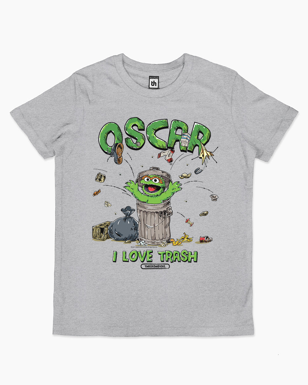 Oscar I Love Trash Kids T-Shirt product image 2