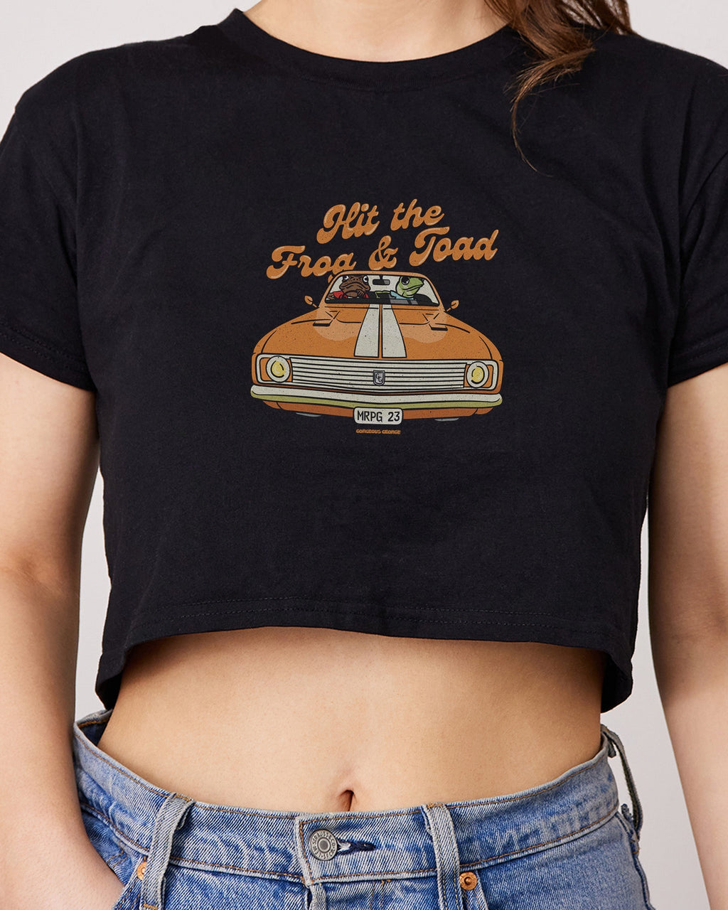 Hit the Frog and Toad Crop Tee product image 1
