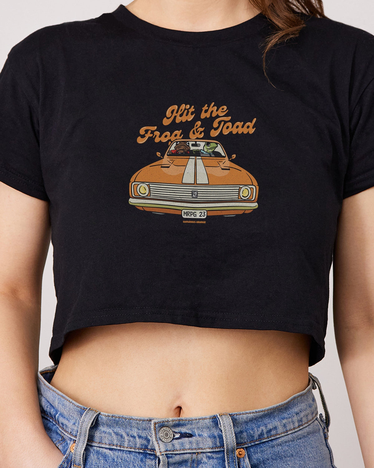 Hit the Frog and Toad Crop Tee product image 1